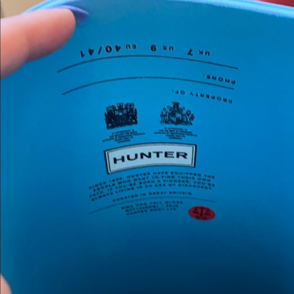 hunter rain boot sizing